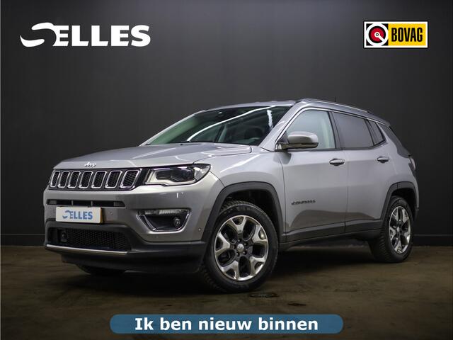 Jeep COMPASS 1.4 MultiAir Limited 4x4 | Airco | Climate control | Stoelverwarming | Stuurwiel verwarmd | Cruise control | Dode hoek detectie | Lederen interieur | 4X4 |