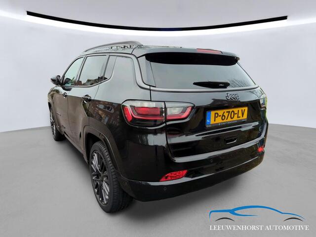 Jeep COMPASS 1.3T S, AUTOMAAT leer, pano, Apple, 360° camera, elektr. stoel. NL-dealerauto,