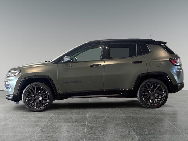 Jeep COMPASS 80th Anniversary 4xe PHEV 240pk | LIMITED EDITION! | NAVI | CAMERA | STOELVERW. | PDC V+A | LEDER/STOF | PLUG-IN | SPECIALE LAKKLEUR | DAB+ | APPLE CARPLAY / ANDROID AUTO