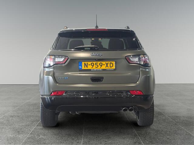 Jeep COMPASS 80th Anniversary 4xe PHEV 240pk | LIMITED EDITION! | NAVI | CAMERA | STOELVERW. | PDC V+A | LEDER/STOF | PLUG-IN | SPECIALE LAKKLEUR | DAB+ | APPLE CARPLAY / ANDROID AUTO