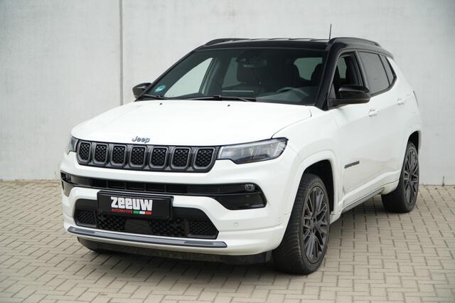 Jeep COMPASS 4xe 240 PK Hybrid S | Leder | Pano | Navi | Winter | Cam | 19"