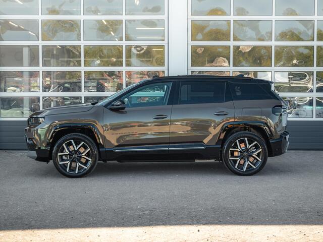 Jeep COMPASS First Edition 74 kWh | Direct leverbaar | Adapt. Cruise | Camera | Carplay | 20" | Elektr. A-Klep | Navi | Winter Pack | Schuif/Kanteldak | Premium Pack | Conv. Pack | Warmtepomp