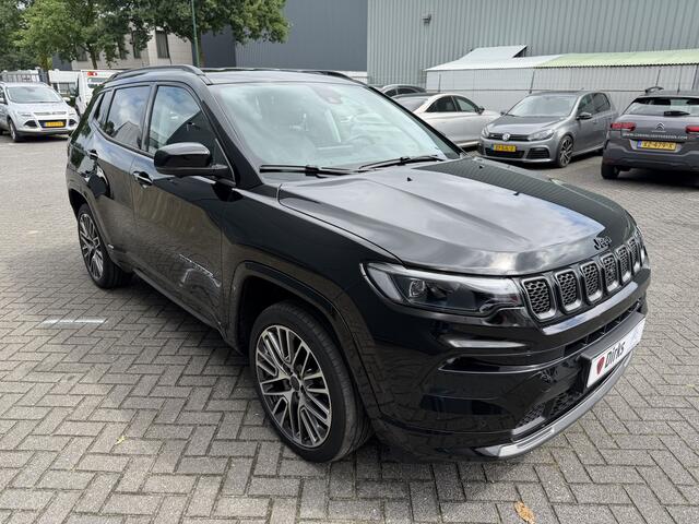 Jeep COMPASS 1.5T e-Hybrid Summit (Leder incl verwarming/koeling/geheugen - Elektrische Klep - Adaptieve Cruise Controle - LED - Keyless Entry - 360gr Camera - Navigatie - Apple Carplay)