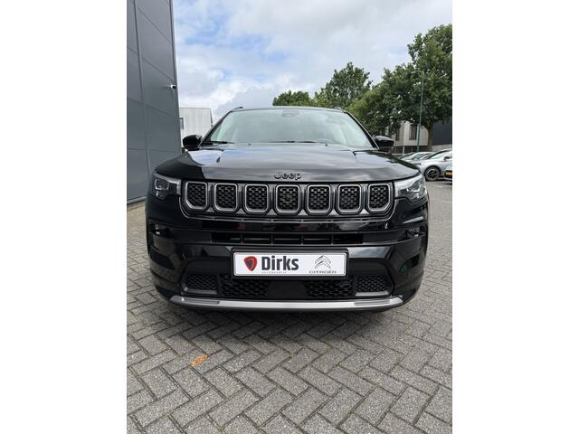 Jeep COMPASS 1.5T e-Hybrid Summit (Leder incl verwarming/koeling/geheugen - Elektrische Klep - Adaptieve Cruise Controle - LED - Keyless Entry - 360gr Camera - Navigatie - Apple Carplay)