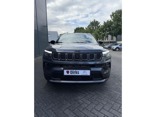 Jeep COMPASS 1.5T e-Hybrid Summit (Leder incl verwarming/koeling/geheugen - Elektrische Klep - Adaptieve Cruise Controle - LED - Keyless Entry - 360gr Camera - Navigatie - Apple Carplay)