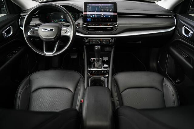 Jeep COMPASS 4xe 240 pk Plug-in Hybrid Electric S / Pano-Dak/ 90%-SOH/ Keyless/ Led-kopl./ Adapt-Cruise/ Elek.Stoelen/ Virtual/ Stoelverw./ 19''LMV