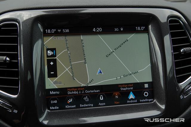 Jeep COMPASS 1.3T S 150Pk Aut. | Panoramadak | Leder | Achteruitrijcamera | 19''