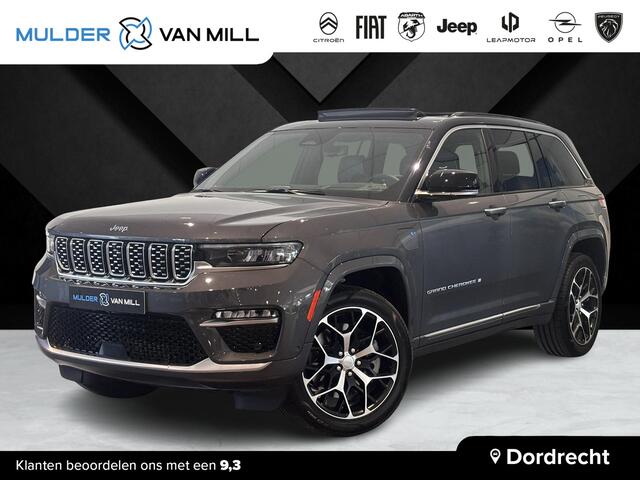 Jeep GRAND CHEROKEE Summit Reserve 4xe 380pk | LEDER | SCHUIF/KANTELDAK | MASSAGE | STOELVERW. + KOELING | 360 CAMERA