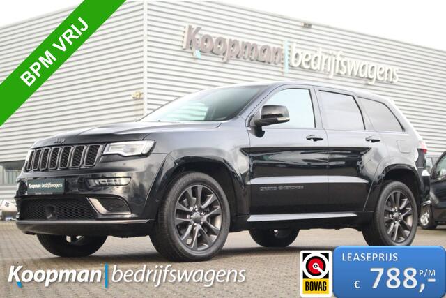 Jeep GRAND CHEROKEE S 3.0CRD 250pk VAN | Climate | Adap. Cruise | Panoramadak | Camera | Lease 788,- p/m