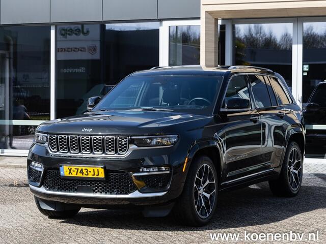Jeep GRAND CHEROKEE 2.0 Summit Reserve 4xe Autom. CLIMA / LEER / LUCHTVERING ENZ ENZ