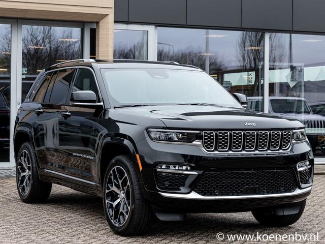 Jeep GRAND CHEROKEE 2.0 4xe Summit Reserve 4x4 Auto. LUCHTVERING / LEER / ENZ ENZ