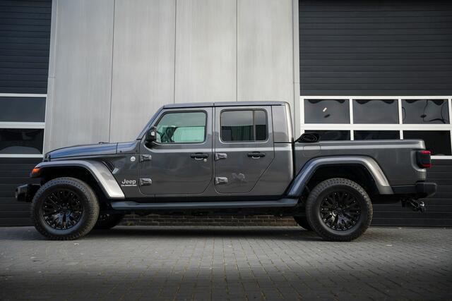 Jeep Gladiator Overland 3.0 CRD 264 pk 4x4 /BTW-auto/ ACC/ Grijs-Kenteken/ Full-Options/ Leder/ Stoel.Verw/ Stuur.Verw/ Keyless/ Camera/ Apple-Carplay/