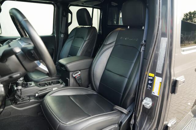 Jeep Gladiator Overland 3.0 CRD 264 pk 4x4 /BTW-auto/ ACC/ Grijs-Kenteken/ Full-Options/ Leder/ Stoel.Verw/ Stuur.Verw/ Keyless/ Camera/ Apple-Carplay/