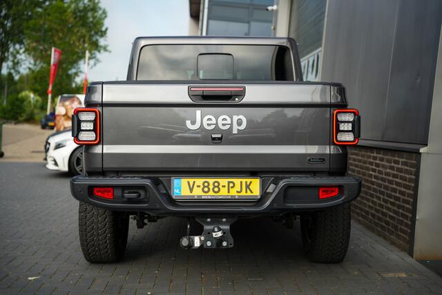 Jeep Gladiator Overland 3.0 CRD 264 pk 4x4 /BTW-auto/ ACC/ Grijs-Kenteken/ Full-Options/ Leder/ Stoel.Verw/ Stuur.Verw/ Keyless/ Camera/ Apple-Carplay/