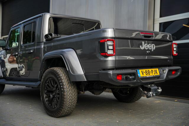Jeep Gladiator Overland 3.0 CRD 264 pk 4x4 /BTW-auto/ ACC/ Grijs-Kenteken/ Full-Options/ Leder/ Stoel.Verw/ Stuur.Verw/ Keyless/ Camera/ Apple-Carplay/