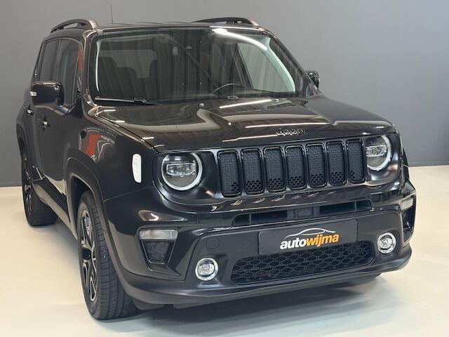 Jeep RENEGADE 1.3T 150pk DDCT S Automaat (Limited) exterieur volledig zwart Apple carplay, Adaptive cruise, Led koplampen