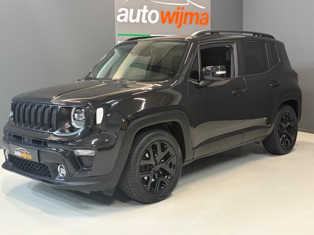 Jeep RENEGADE 1.3T 150pk DDCT S Automaat (Limited) exterieur volledig zwart Apple carplay, Adaptive cruise, Led koplampen