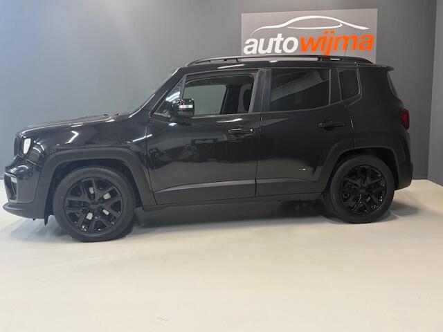 Jeep RENEGADE 1.3T 150pk DDCT S Automaat (Limited) exterieur volledig zwart Apple carplay, Adaptive cruise, Led koplampen