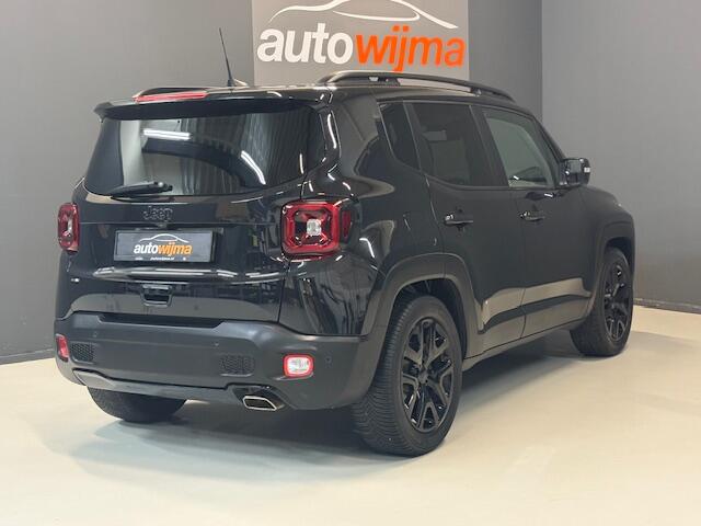 Jeep RENEGADE 1.3T 150pk DDCT S Automaat (Limited) exterieur volledig zwart Apple carplay, Adaptive cruise, Led koplampen