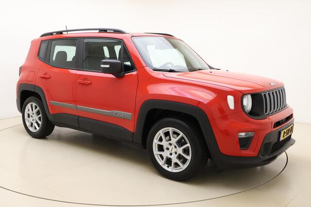 Jeep RENEGADE 1.5T e-Hybrid Longitude Automaat | Climate Control | Trekhaak | Lichtmetalen velgen | Cruise Control | Dakrails