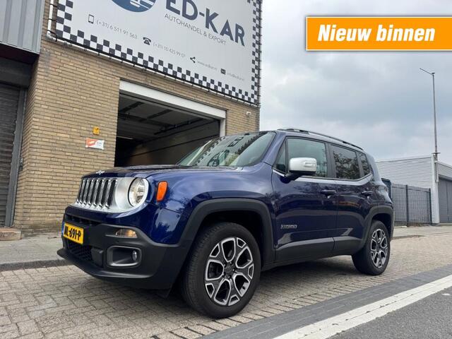 Jeep RENEGADE 1.4 MultiAir Limited AWD 170pk NL-AUTO TOP CONDITIE NAP APK