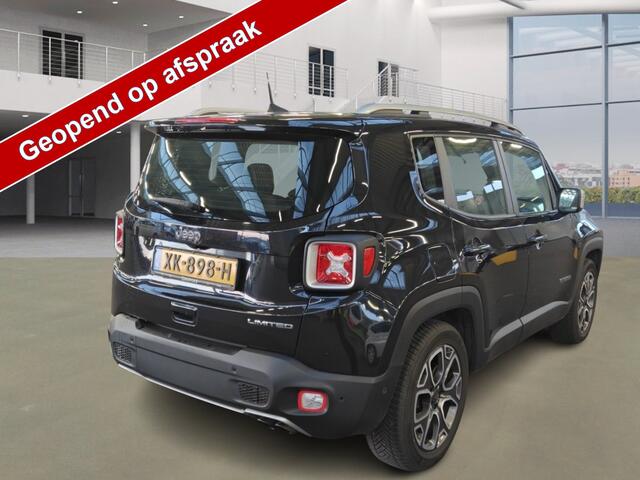 Jeep RENEGADE 1.4 MultiAir Limited, camera, adapt. cruise, navi, 2 x PDC, clima, voll. onderh. historie