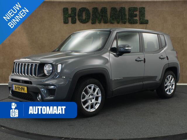 Jeep RENEGADE 1.3T DDCT Longitude - ORIGINEEL NEDERLANDSE AUTO - VASTE BRINK TREKHAAK - TREKGEWICHT 1450 KG - AFKOMSTIG VAN 2E EIGENAAR - KEYLESS START - LENDESTEUN BESTUURDERSSTOEL - CLIMATE CONTROL - DAB AUDIO - CRUISE CONTROL - PARKEERSENSOREN ACHTER -
