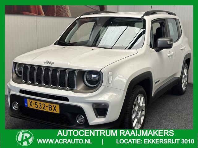 Jeep RENEGADE 1.0T LIMITED NAVIGATIE ADAPTIVE CRUISE CONTROL ACHTERUITRIJCAMERA KEYLESS GO ZEER MOOI !!