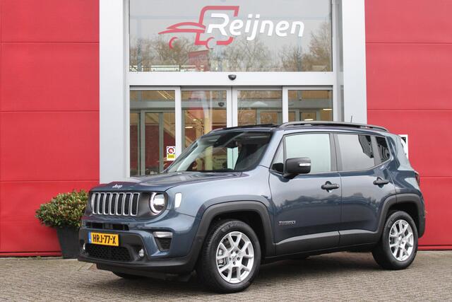 Jeep RENEGADE 1.5T 130PK e-Hybrid ALTITUDE | DRAADLOZE APPLE CARPLAY/ANDROID AUTO | PANORAMISCH SCHUIF/KANTEL DAK | FULL LED KOPLAMPEN | DODEHOEK DETECTIE | ADAPTIVE CRUISE CONTROL | LICHTMETALEN VELGEN 17" | ACHTERUITRIJ CAMERA | DAB+ RADIO | NAVIGATIE | PARKEERSENSOR