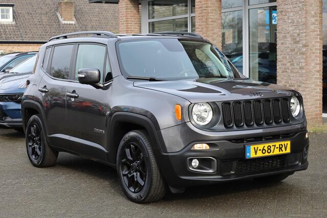 Jeep RENEGADE 1.4 MultiAir Longitude GRIJS KENTEKEN! CARPLAY DAB CLIMA NAVI VOICE PDC 17''LMV NAP (OMBOUW GEEL KENT. AANWEZIG)