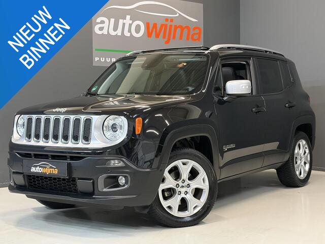 Jeep RENEGADE 1.4 MultiAir 170pk Limited 4x4 Automaat Leder, Xenon, Panodak, Veel opties!