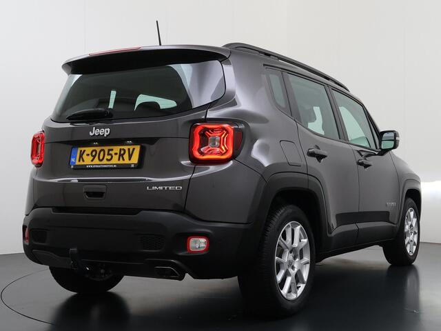 Jeep RENEGADE 1.0T Limited VAN ¤19.900,- VOOR ¤17.877,- UW LENTEVOORDEEL: ¤ 2.023,-!| AFNEEMBARE TREKHAAK| ADAPTIEVE CRUISE CONTROL| RIJKLAARPRIJS INCL.12 MND BOVAG GARANTIE| FULL LED|