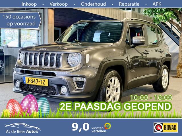 Jeep RENEGADE 1.3T-e Limited Automaat | Airco | Cruise adaptief | Zeer nette auto