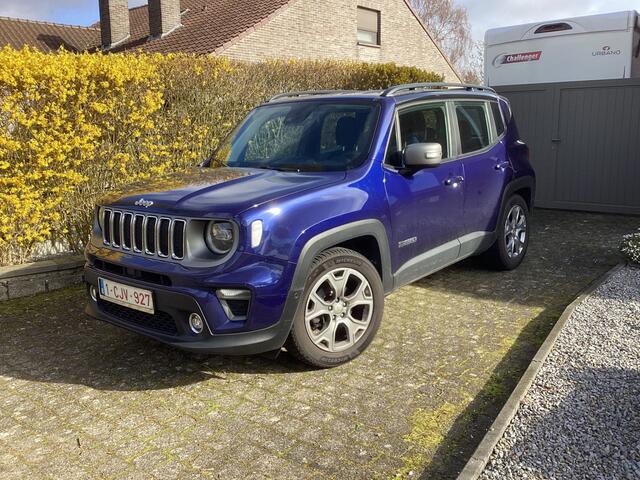 Jeep RENEGADE T Limited LPG | Clima | Navi | Trekhaak | S/S | Keyless entry | Stuur-Stoelverwarming | CarPlay | Adaptive Cruise | - Belgian license plate