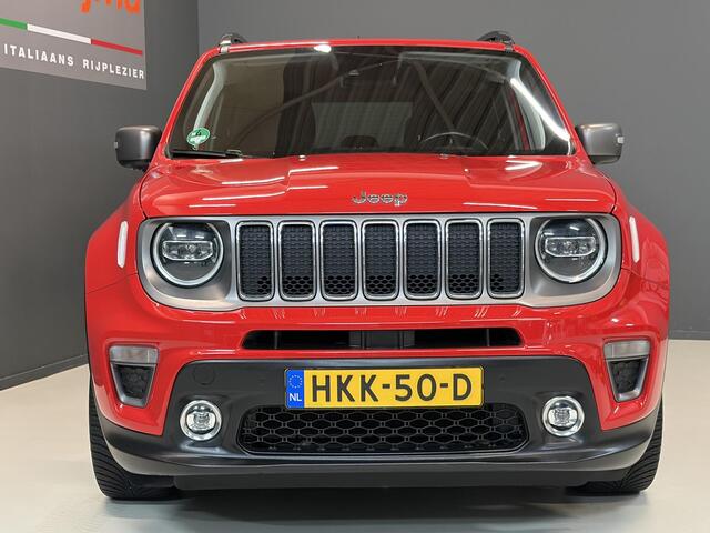 Jeep RENEGADE 1.3Turbo 150pk Limited Automaat Afneembare trekhaak, 19Inch, Stoelverwarming, adaptive cruise