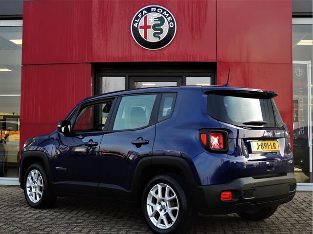 Jeep RENEGADE 1.3T DDCT Longitude 150 PK Automaat | Keyless Entry | Apple/Android Carplay | 17 Inch Velgen