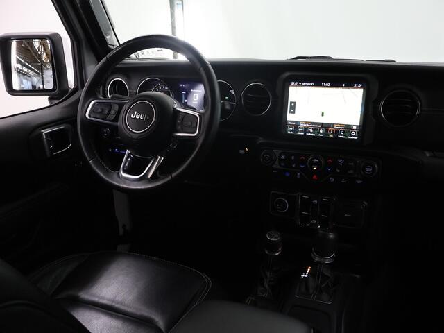 Jeep WRANGLER Unlimited 4xe 380 Sahara | Cabrio | Softtop/Hardtop | Stoel/Stuurwielverwarming | Navigatie | Parkeercamera |