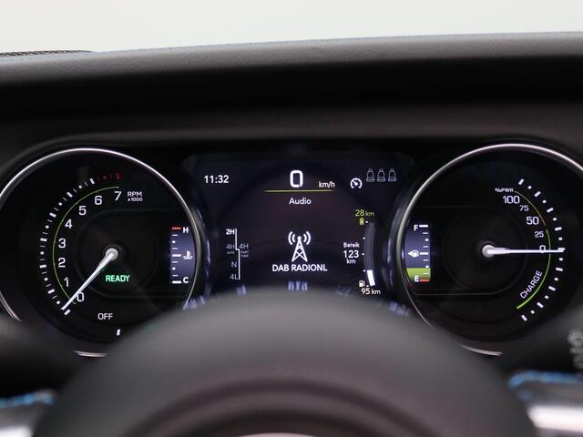 Jeep WRANGLER Unlimited 4xe 380 Rubicon 380PK Aut. BTW Auto, adaptive cruise, trekhaak, stuur-stoelverwarming, Camera V+A, elektrische lier, side assist, keyless