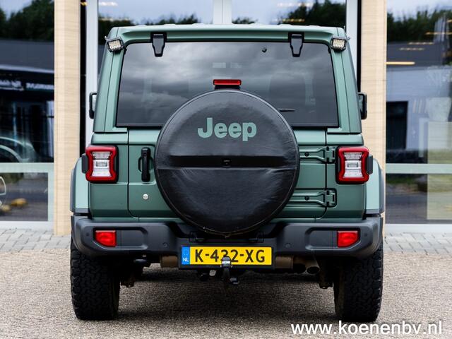 Jeep WRANGLER 2.0T Sahara 4WD Automaat 2 drs LEER / LIER / MATGROENE WRAP