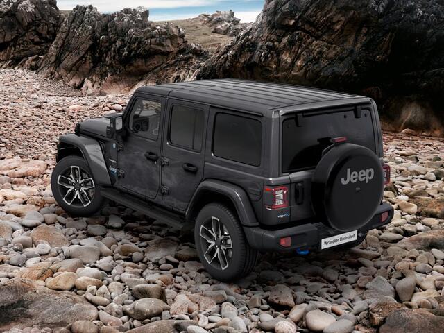 Jeep WRANGLER Unlimited 4xe 380 Sahara | MY25 | 22" Brute velgen | Geel kenteken !