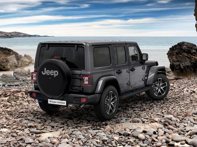 Jeep WRANGLER Unlimited 4xe 380 Sahara | MY25 | 22" Brute velgen | Geel kenteken !