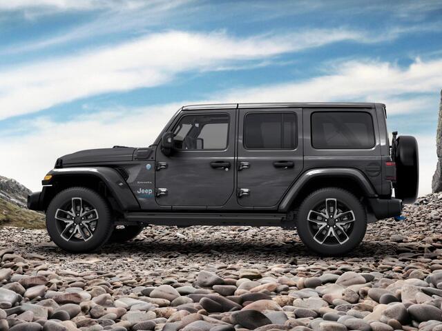 Jeep WRANGLER Unlimited 4xe 380 Sahara | MY25 | 22" Brute velgen | Geel kenteken !