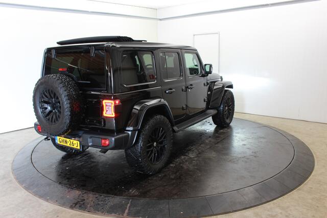 Jeep WRANGLER Unlimited 4xe 380 80th Anv. Overland Black on Black | Asanti velgen 20" | Dealeronderhouden