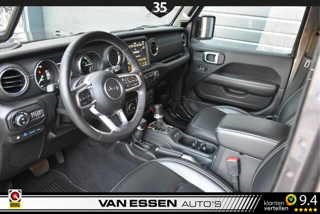 Jeep WRANGLER Unlimited 4xe 380 80th Anniversary Hard-Top Leder Camera Keyless ACC Stoel/ Stuurverw.