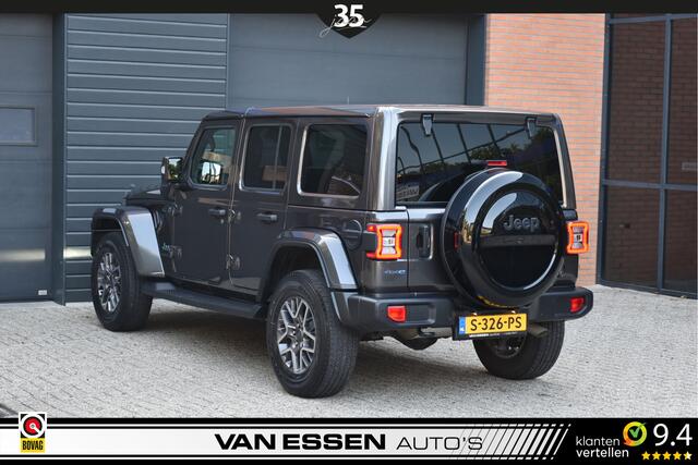 Jeep WRANGLER Unlimited 4xe 380 80th Anniversary Hard-Top Leder Camera Keyless ACC Stoel/ Stuurverw.
