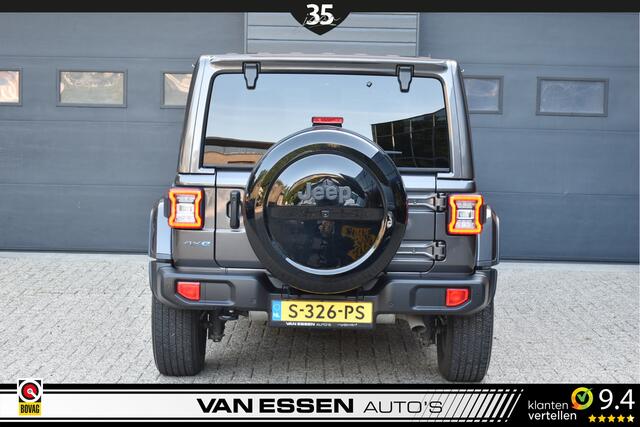 Jeep WRANGLER Unlimited 4xe 380 80th Anniversary Hard-Top Leder Camera Keyless ACC Stoel/ Stuurverw.