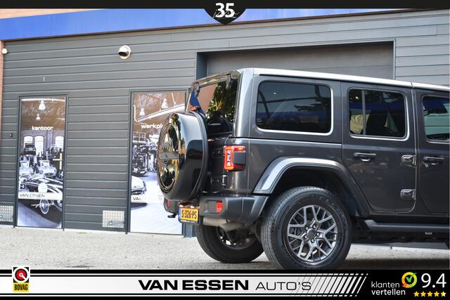 Jeep WRANGLER Unlimited 4xe 380 80th Anniversary Hard-Top Leder Camera Keyless ACC Stoel/ Stuurverw.