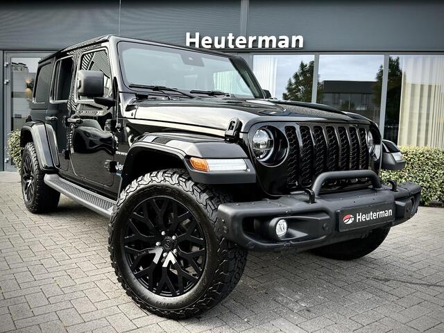 Jeep WRANGLER Unlimited 4xe 380 Sahara Aut./ Black Ed./ Brute Velgen/ LED