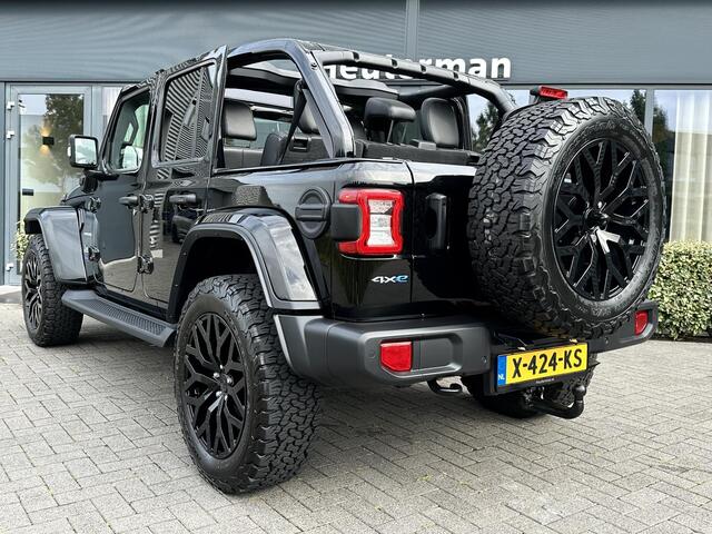 Jeep WRANGLER Unlimited 4xe 380 Sahara Aut./ Black Ed./ Brute Velgen/ LED