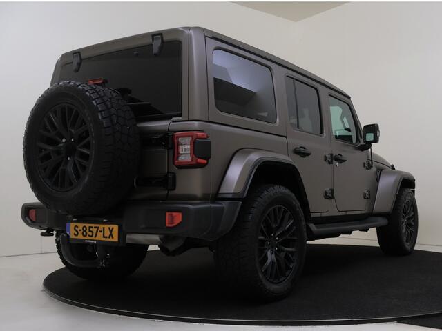 Jeep WRANGLER Unlimited 4xe 380PK Sahara SPECIALE WITTEBRUG EDITIE ! UNIEKE WRAP & ALARM & OPEN DAK !